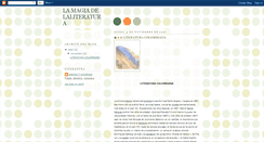 Desktop Screenshot of lamagiadelaliteratura20.blogspot.com