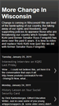 Mobile Screenshot of change-in-wisconsin.blogspot.com