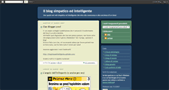 Desktop Screenshot of blogsimpaticoeintelligente.blogspot.com