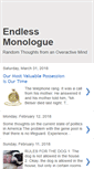 Mobile Screenshot of endlessmonologue.blogspot.com