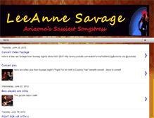 Tablet Screenshot of leeannesavage.blogspot.com