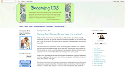 Desktop Screenshot of becominglds.blogspot.com