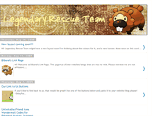 Tablet Screenshot of legendaryrescueteam.blogspot.com