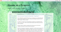 Desktop Screenshot of musingsofascientist2.blogspot.com