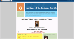 Desktop Screenshot of myfigure8bodyshapeforlife.blogspot.com