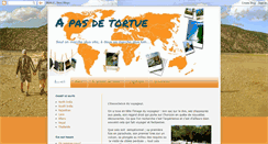 Desktop Screenshot of apasdetortue.blogspot.com