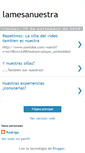 Mobile Screenshot of lamesanuestra.blogspot.com