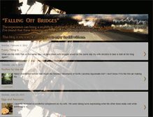 Tablet Screenshot of fallingoffbridges.blogspot.com