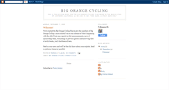 Desktop Screenshot of bigorangecycling.blogspot.com