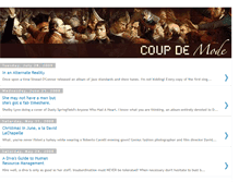 Tablet Screenshot of coup-de-mode.blogspot.com