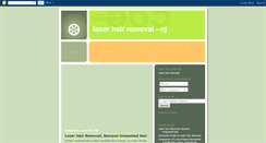 Desktop Screenshot of laserhairremovalinnj.blogspot.com