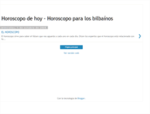 Tablet Screenshot of el-horoscopo.blogspot.com