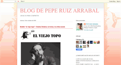 Desktop Screenshot of peperuizarrabal.blogspot.com