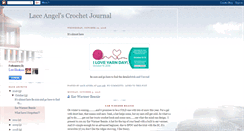 Desktop Screenshot of laceangelscrochetjournal.blogspot.com