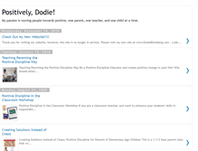 Tablet Screenshot of positivelydodie.blogspot.com