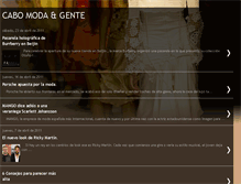 Tablet Screenshot of cabomodagente.blogspot.com