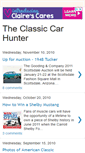 Mobile Screenshot of classiccarhunter.blogspot.com