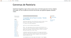 Desktop Screenshot of conversasdepastelaria.blogspot.com