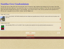 Tablet Screenshot of nautiluscondosrules.blogspot.com