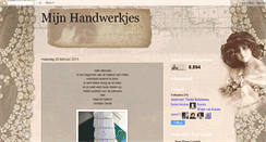 Desktop Screenshot of handwerkjes.blogspot.com