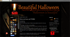 Desktop Screenshot of beautifulhalloween.blogspot.com