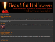 Tablet Screenshot of beautifulhalloween.blogspot.com