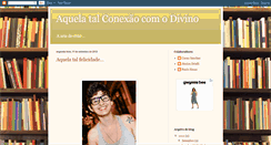 Desktop Screenshot of conexaocomodivino.blogspot.com