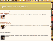 Tablet Screenshot of conexaocomodivino.blogspot.com