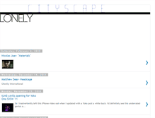 Tablet Screenshot of lonelycityscape.blogspot.com