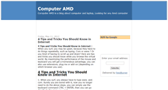 Desktop Screenshot of computeramd.blogspot.com