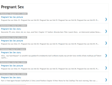 Tablet Screenshot of pregnant-sex.blogspot.com
