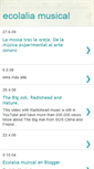 Mobile Screenshot of ecolaliamusical.blogspot.com