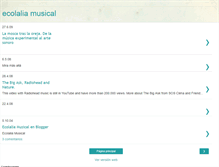 Tablet Screenshot of ecolaliamusical.blogspot.com