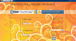 Desktop Screenshot of girlsaroundworld.blogspot.com