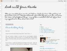 Tablet Screenshot of lookwithyourhands2.blogspot.com