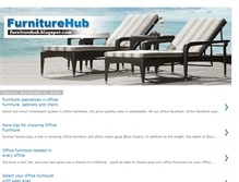 Tablet Screenshot of furniturehub.blogspot.com