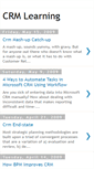 Mobile Screenshot of crm-learning.blogspot.com