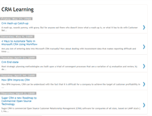 Tablet Screenshot of crm-learning.blogspot.com