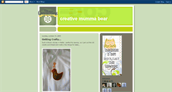 Desktop Screenshot of creativemummabear.blogspot.com