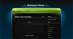 Desktop Screenshot of biohazard-warez.blogspot.com