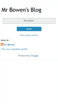 Mobile Screenshot of mrbowensblog.blogspot.com