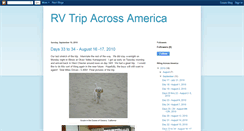 Desktop Screenshot of 2010rvtripacrossamerica.blogspot.com