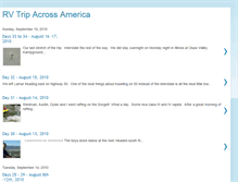 Tablet Screenshot of 2010rvtripacrossamerica.blogspot.com