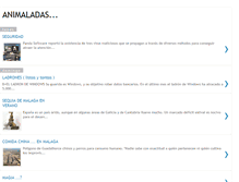 Tablet Screenshot of animaladas-adalia.blogspot.com