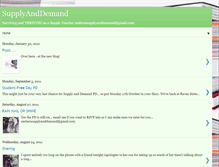 Tablet Screenshot of amberssupplyanddemand.blogspot.com