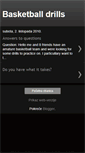 Mobile Screenshot of greatbasketballdrills.blogspot.com