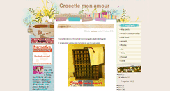 Desktop Screenshot of crocettemonamour.blogspot.com