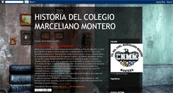 Desktop Screenshot of historiadelmarceliano.blogspot.com