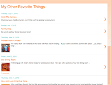 Tablet Screenshot of myotherfavoritethings.blogspot.com