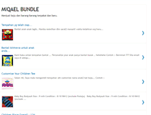 Tablet Screenshot of miqaelbundle.blogspot.com